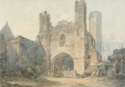 Sint-Augustinuspoort, Canterbury door Joseph Mallord William Turner